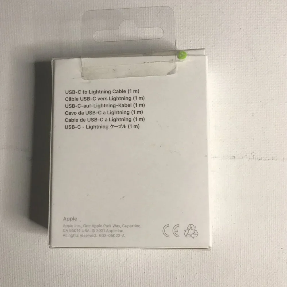Apple 5 Watt USB Power Adapter for iPhone White A1385 (Original Apple Product)